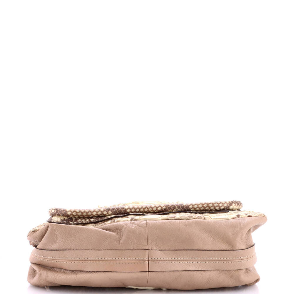 Chloe Medium Paraty Top Handle Bag Python - Picture 4 of 7
